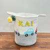 Jute Cotton Storage Basket - Vintage Vroom