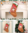 Snowy Scallop And Muffler Stockings - Set Of 3