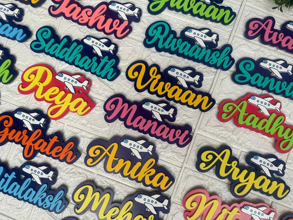 Customized Name Magnets For Kids
