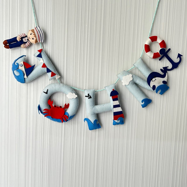 Nautical Name Bunting/Garland