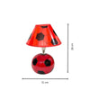 Night Lamp - Football Fun (Red & Black)