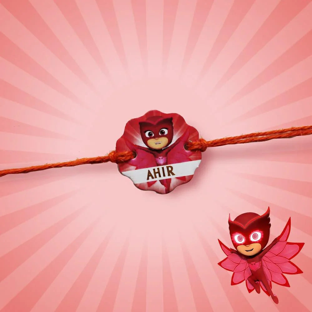 PJ Mask Owlette Craft Rakhi