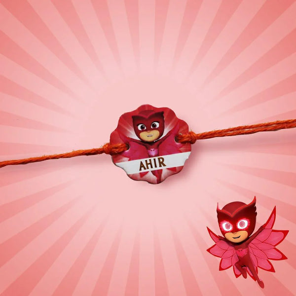 PJ Mask Owlette Craft Rakhi