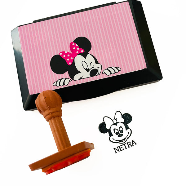 Minnie  Customized Rubber Ink Stamp Pad