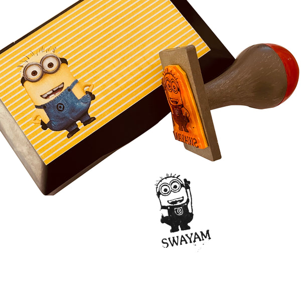 Minion Customized Rubber Ink Stamp Pad