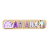 Personalised Wooden Name Puzzle- Mixed Picturesque (2 Elements)