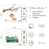 Phonics combo flashcards