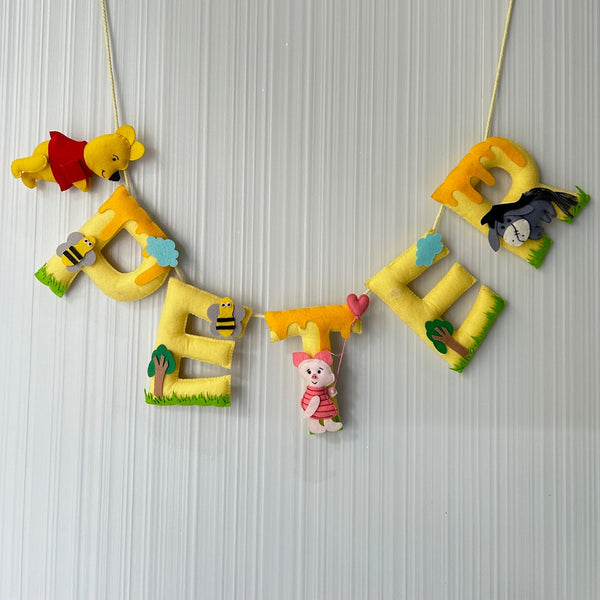 Pooh & Pals Name Bunting/Garland