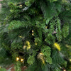 7 ft Pre Lit Luxury Classic Dense Pine Tree With Built In Lights