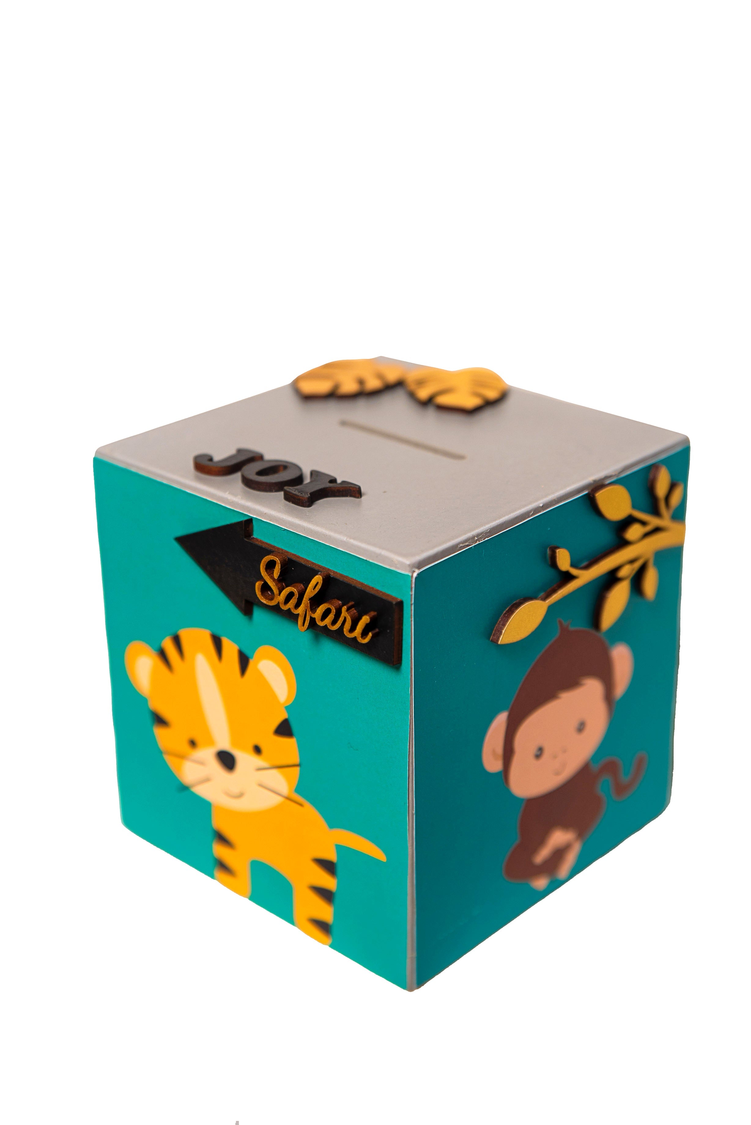 Customized Jungle Safari Piggy Bank Return Gift For Kids