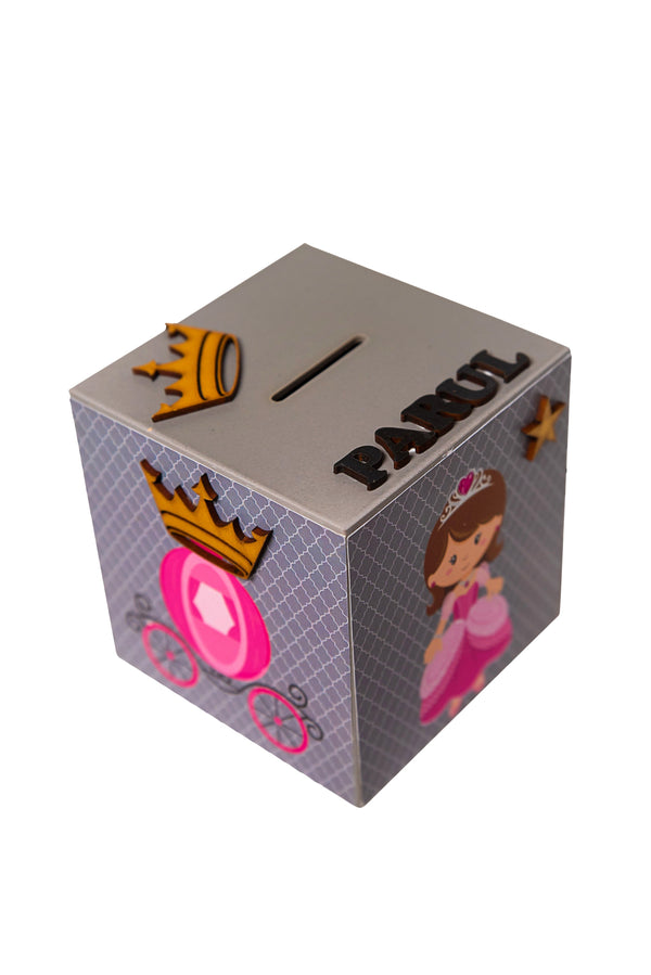 Customized Princess Piggy Bank Return For Kids