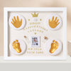 Newborn Hand and Foot Casting Photo Frame-Golden