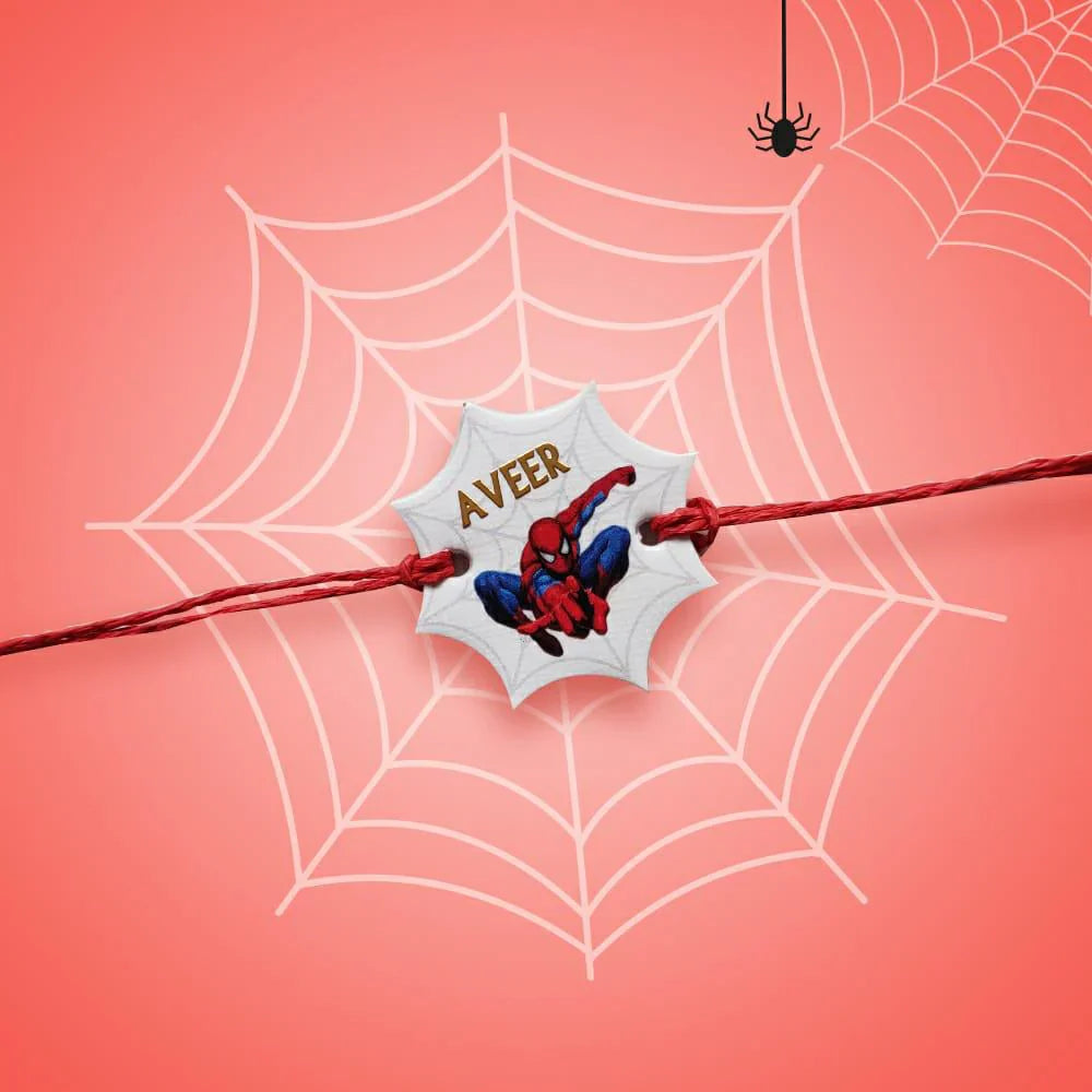 Spiderman Craft Rakhi