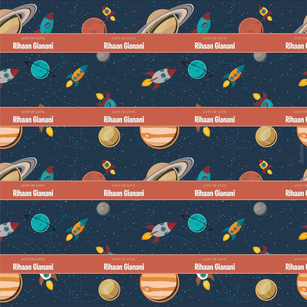 Customized Space Wrapping Gift Paper