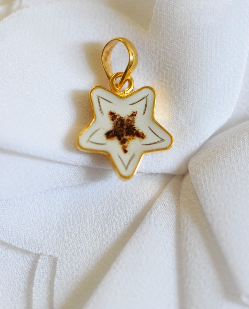 Starry Breastmilk Jewellery Silver Pendant