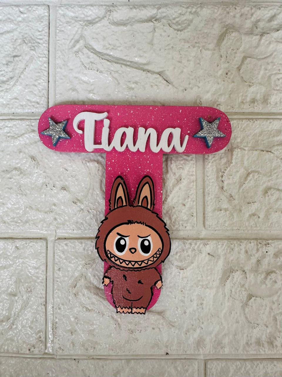 Labubu Customized Letter Magnets For Kids