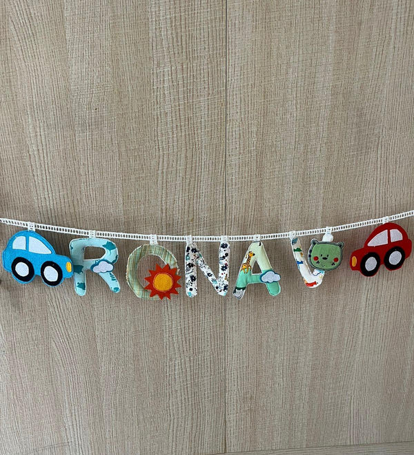 Customized Keepsake Hanging from Baby Clothes