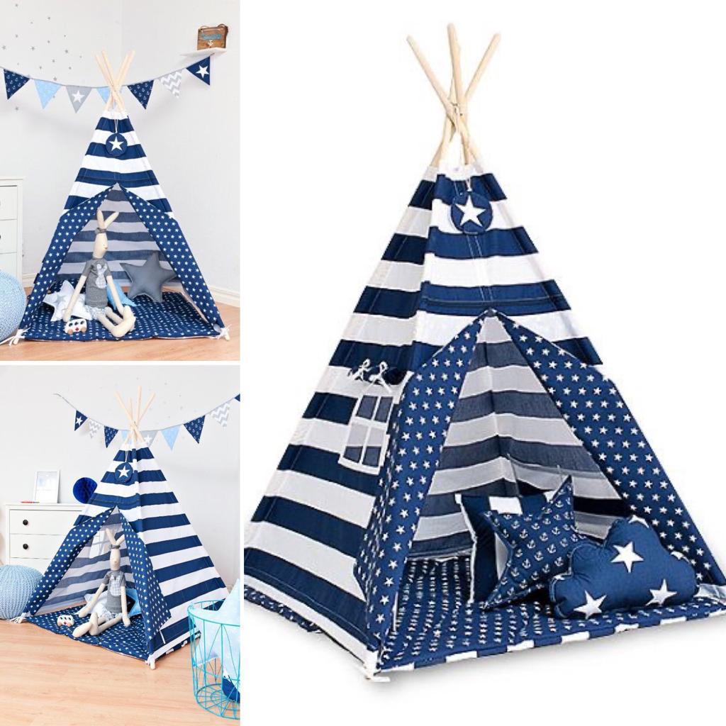 Blue Sky Teepee Play Tent