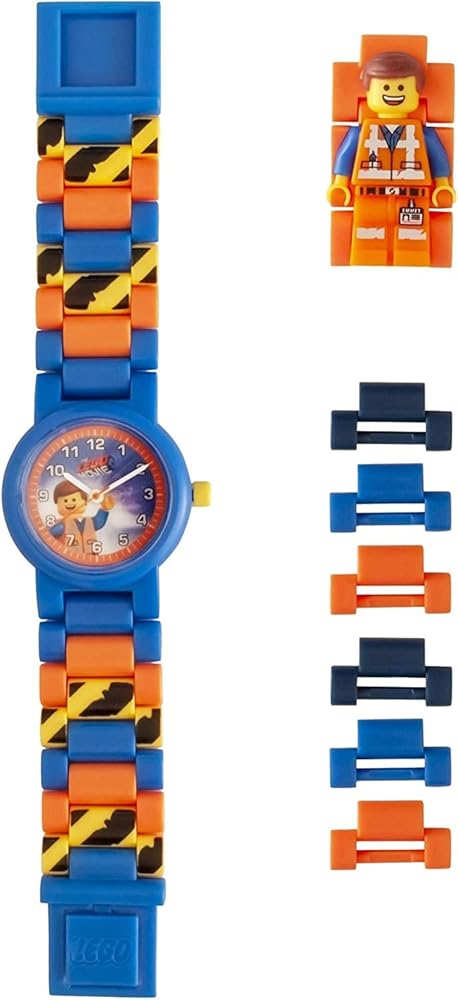 Customized Blue Lego Kids Watch