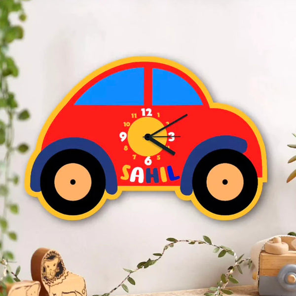 Customized Car Home Decor Wall Clock