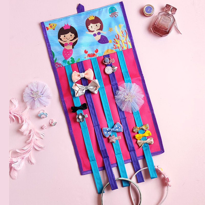 Mermaid Personalized Clip Organiser For Kids