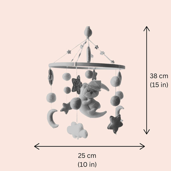 Cot Mobile - Dreaming Teddy Bear