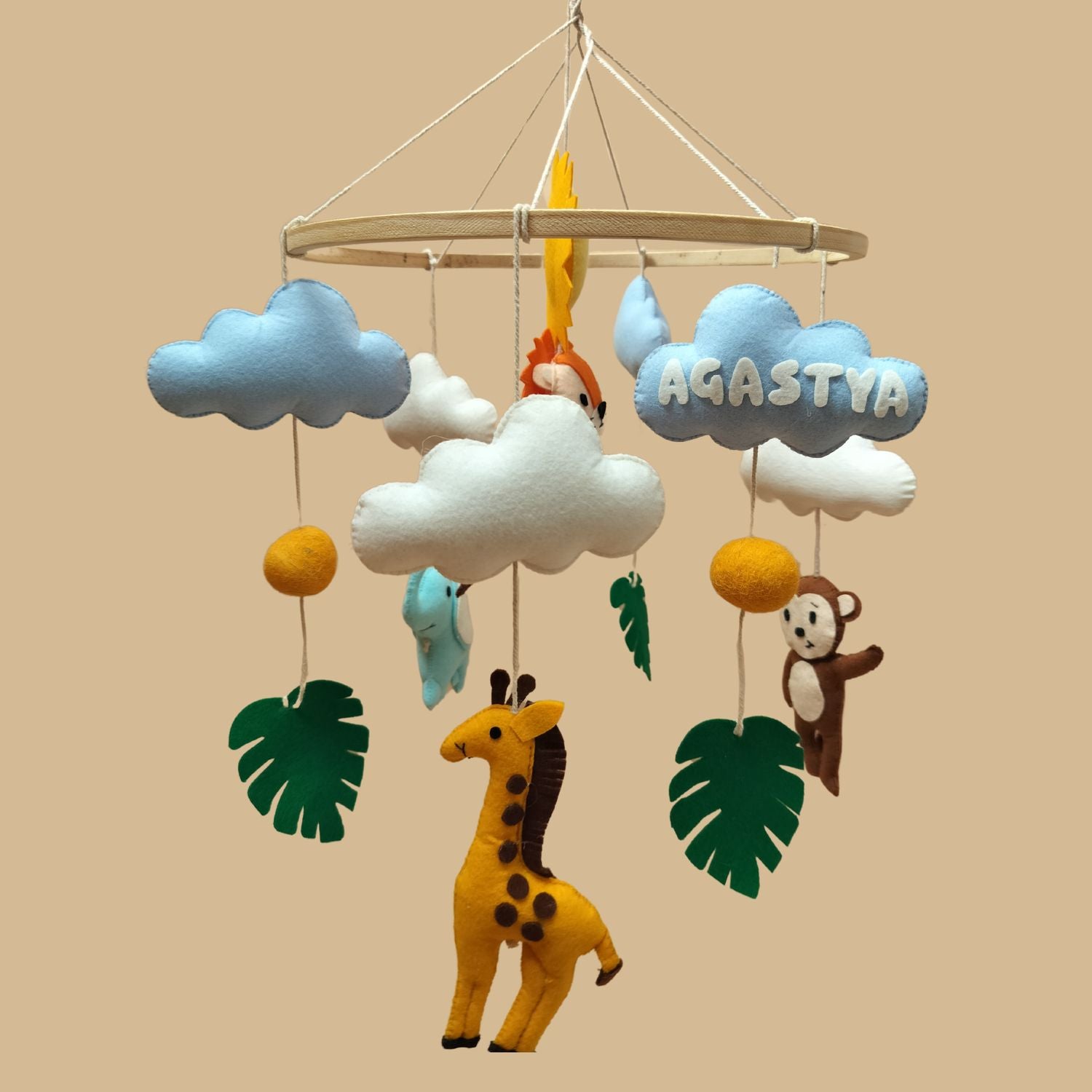 Customize Safari Animals Cot Mobile