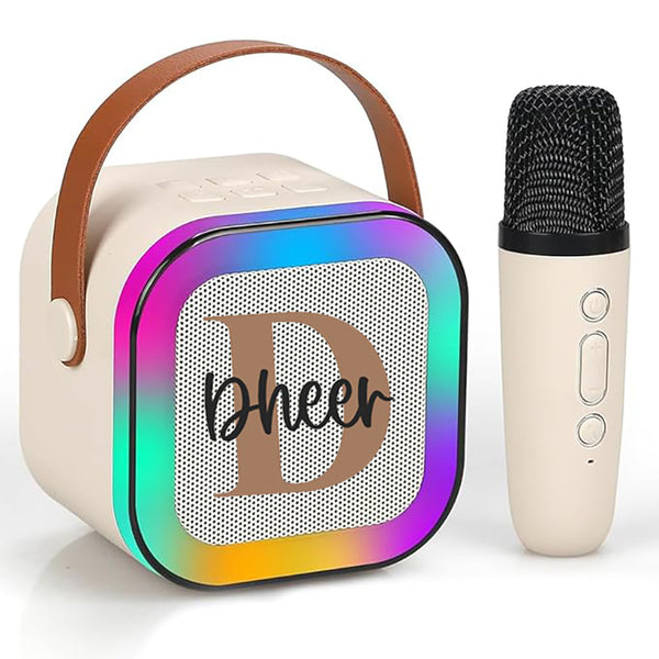 Customized Wireless Kids Karoke With Mic-Cream