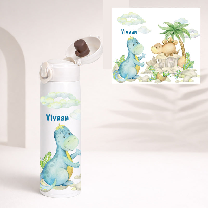 Dino Insulated Temperature Kids Bottle