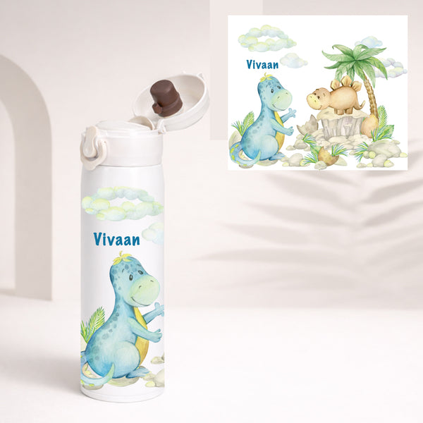 Dino Insulated Temperature Kids Bottle