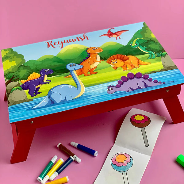 Folding Table - Dino For Kids