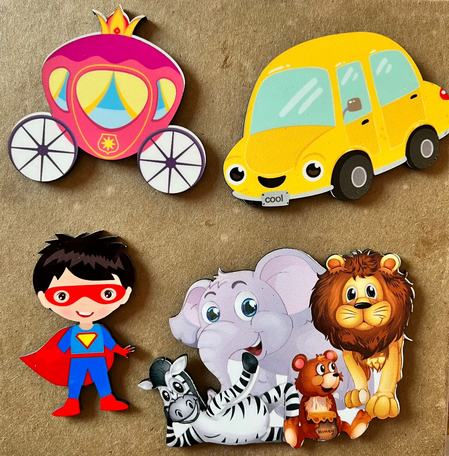 Customized Cardboard Stickers For Kids