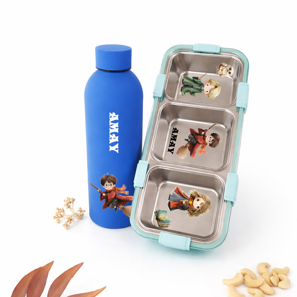 Harry Potter Blue Kids Tiffin Box