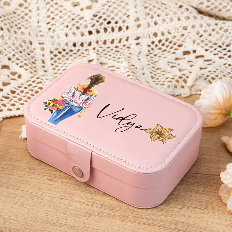 Customized Jewellery Box For Kids- Flower Girl