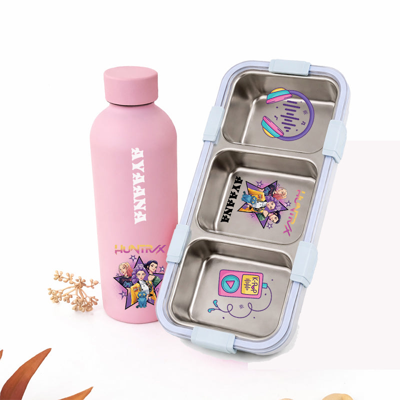 Kpop Blue Kids Tiffin Box