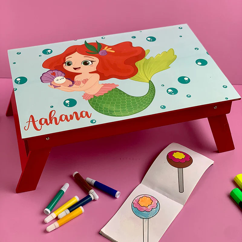 Folding Table - Mermaid For Kids