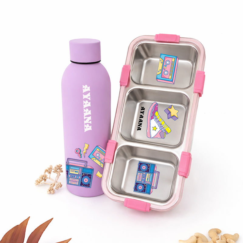 Music Blue Kids Tiffin Box