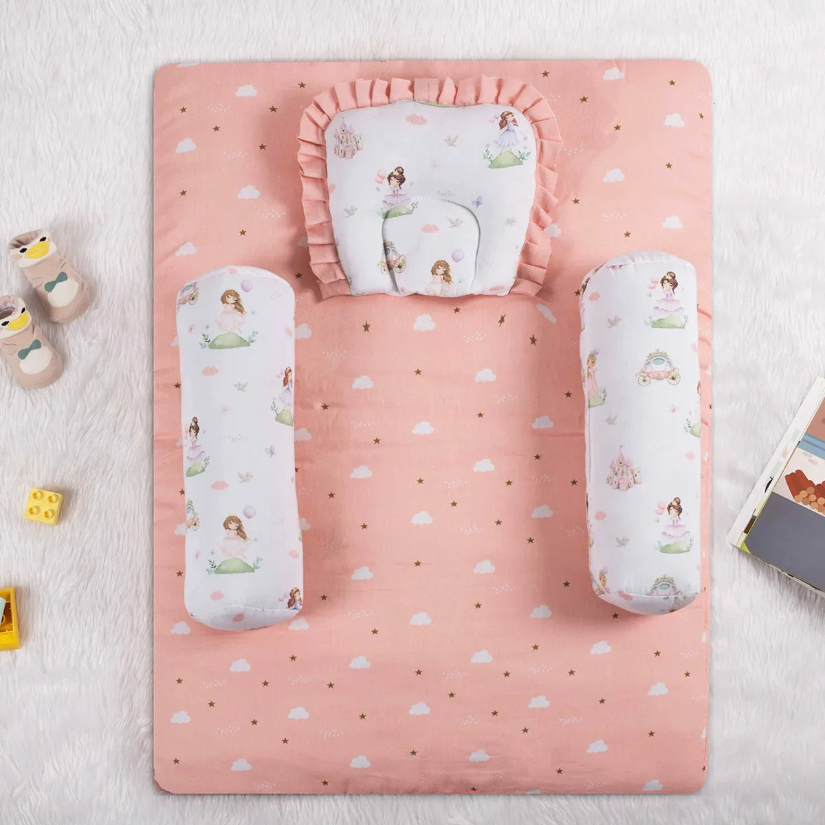 Princess Newborn Baby Mattress Set-4 