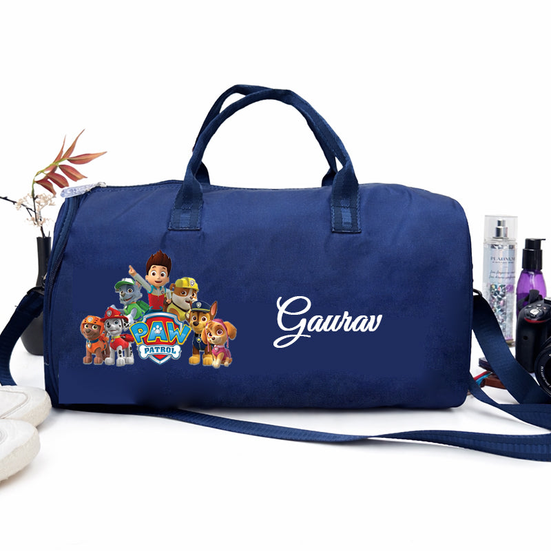 Paw Patrol Personalized Kids Duffel Bag