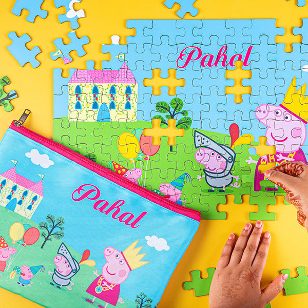 Customized Peppa Pig Puzzle For Kids