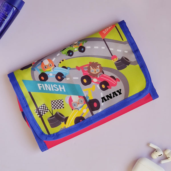 Customized Beep Beep Flap Pouch For Kids 