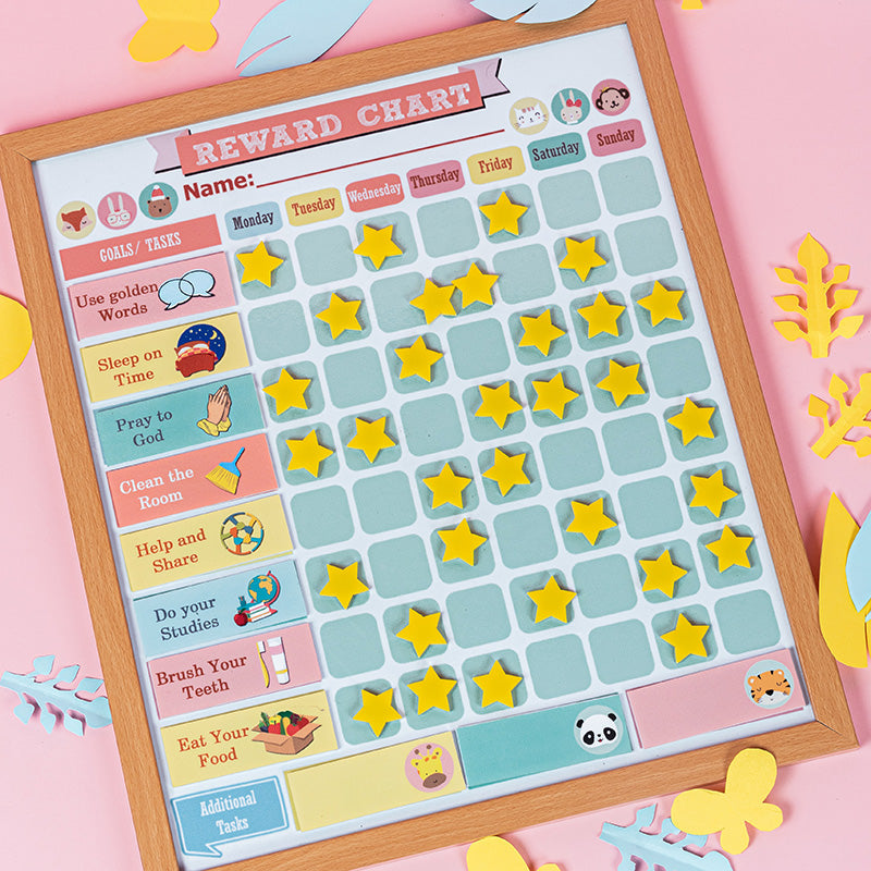 Customized Magnetic Reward Responsibility Chart