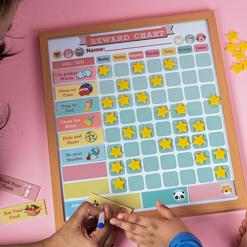 Customized Magnetic Reward Responsibility Chart
