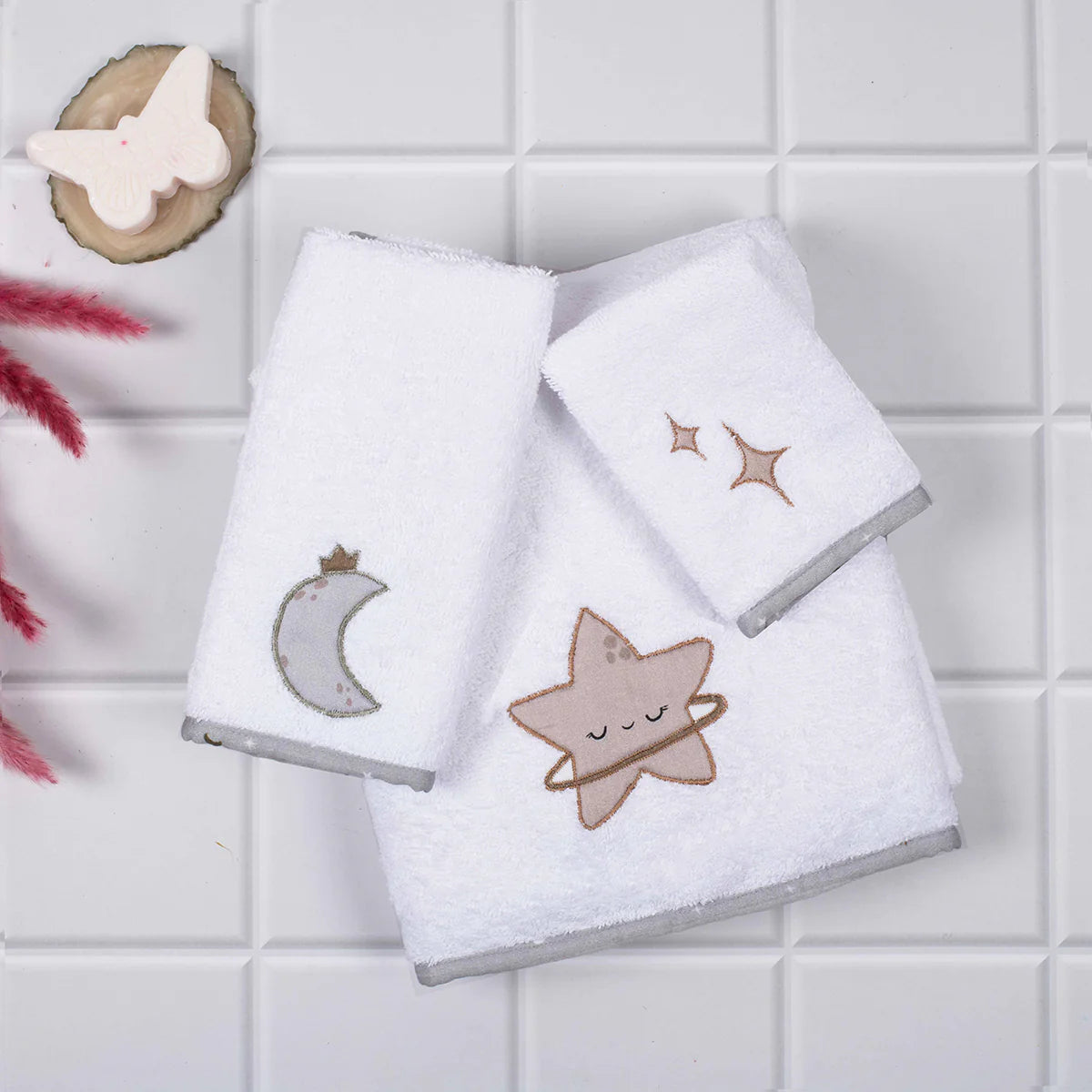 Spark & Shine Customized Baby Bath Towel