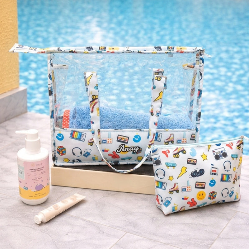 Gaming Personalized Swim Bag With Pouch