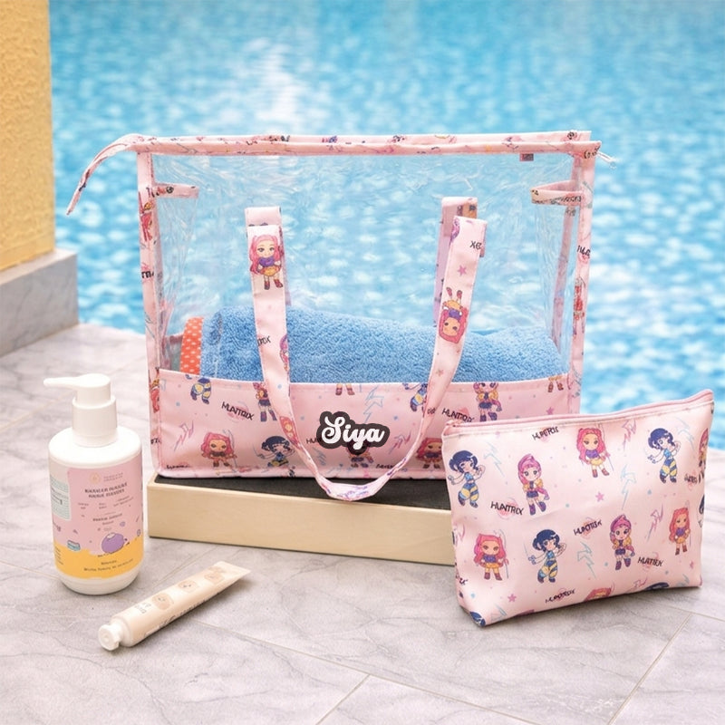 Kpop Personalized Swim Bag With Pouch