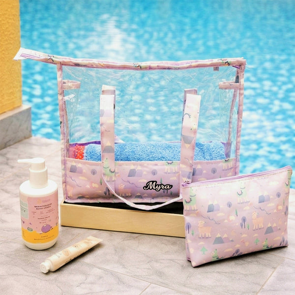 IIlama Personalized Swim Bag With Pouch