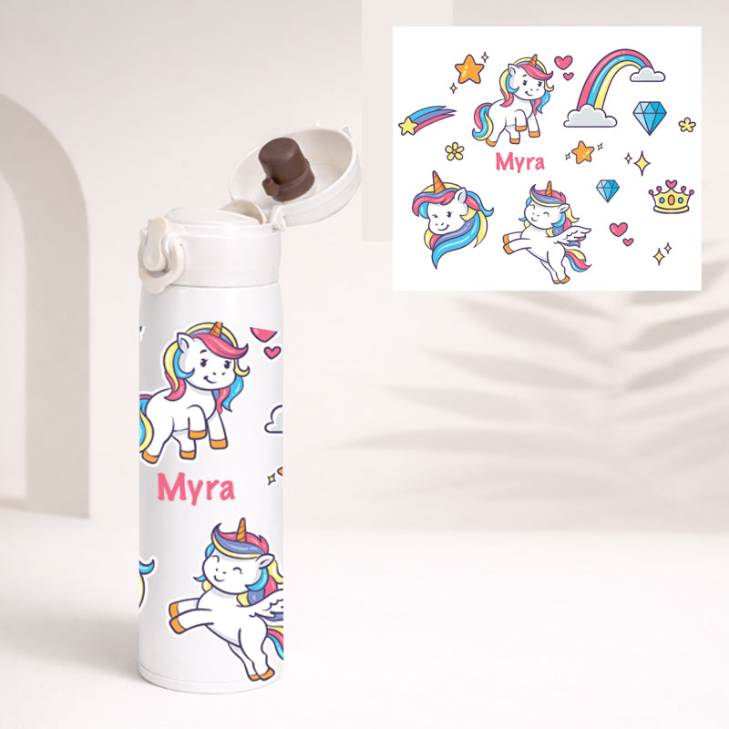 Unicorn Insulated Temperature Kids Bottle