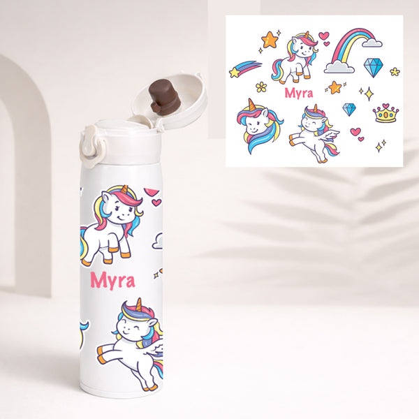 Unicorn Insulated Temperature Kids Bottle