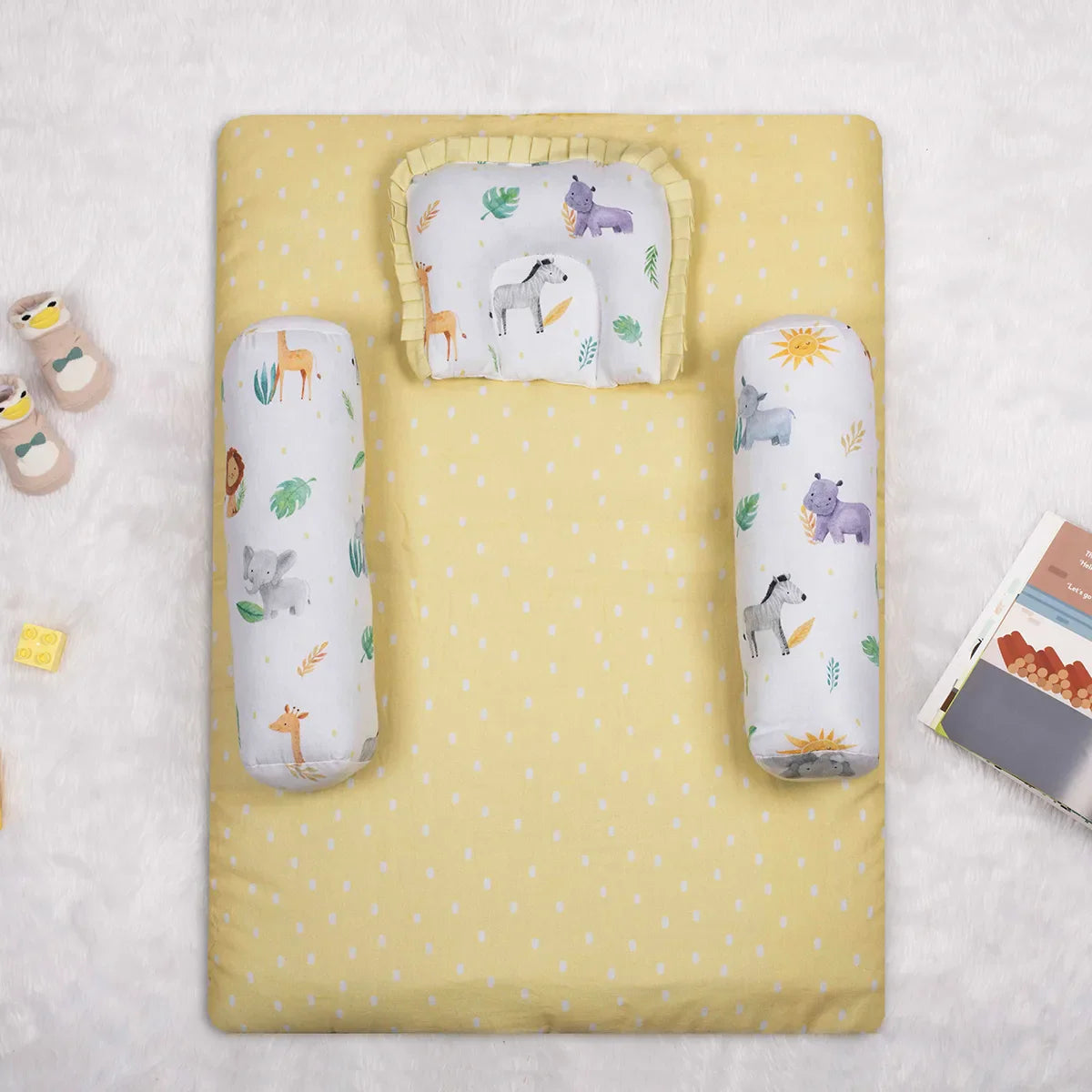 Safaris Newborn Baby Mattress Set-4 